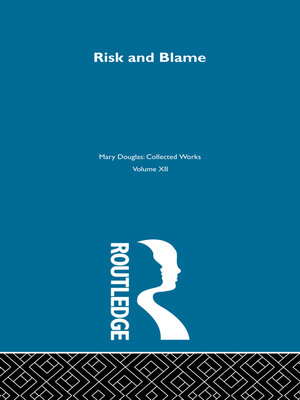 cover image of Risk and Blame
